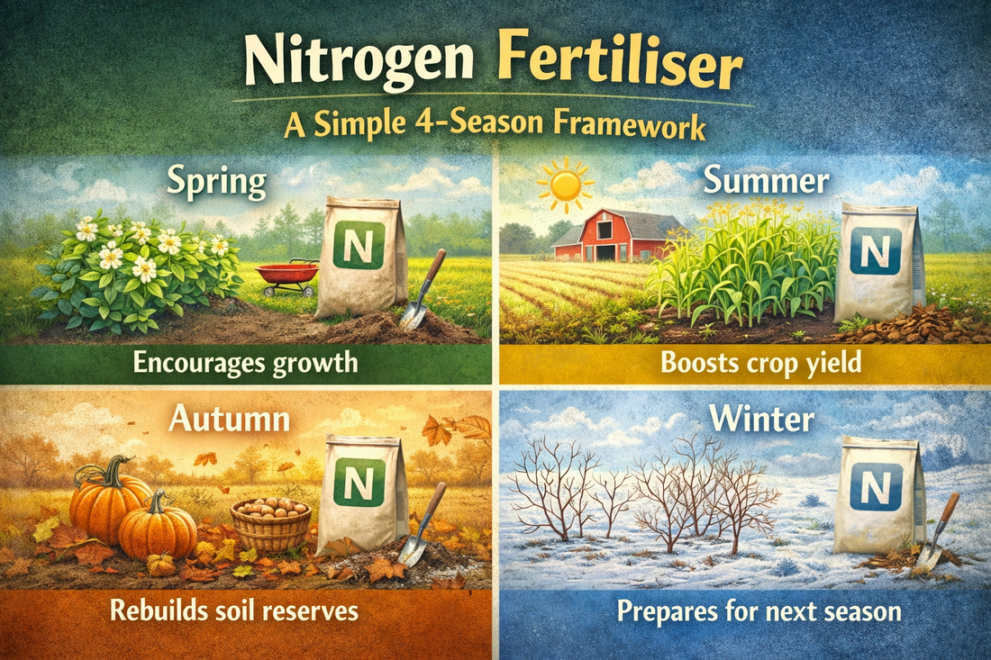 Nitrogen Fertiliser: A Simple 4-Season Framework